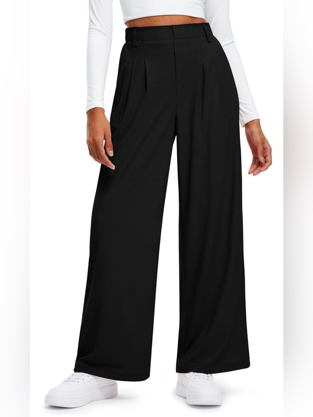 Libin | Black Pull On Pants | Size L